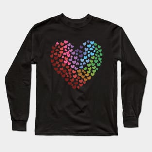 Valentines Day Gift - Candy Hearts Long Sleeve T-Shirt